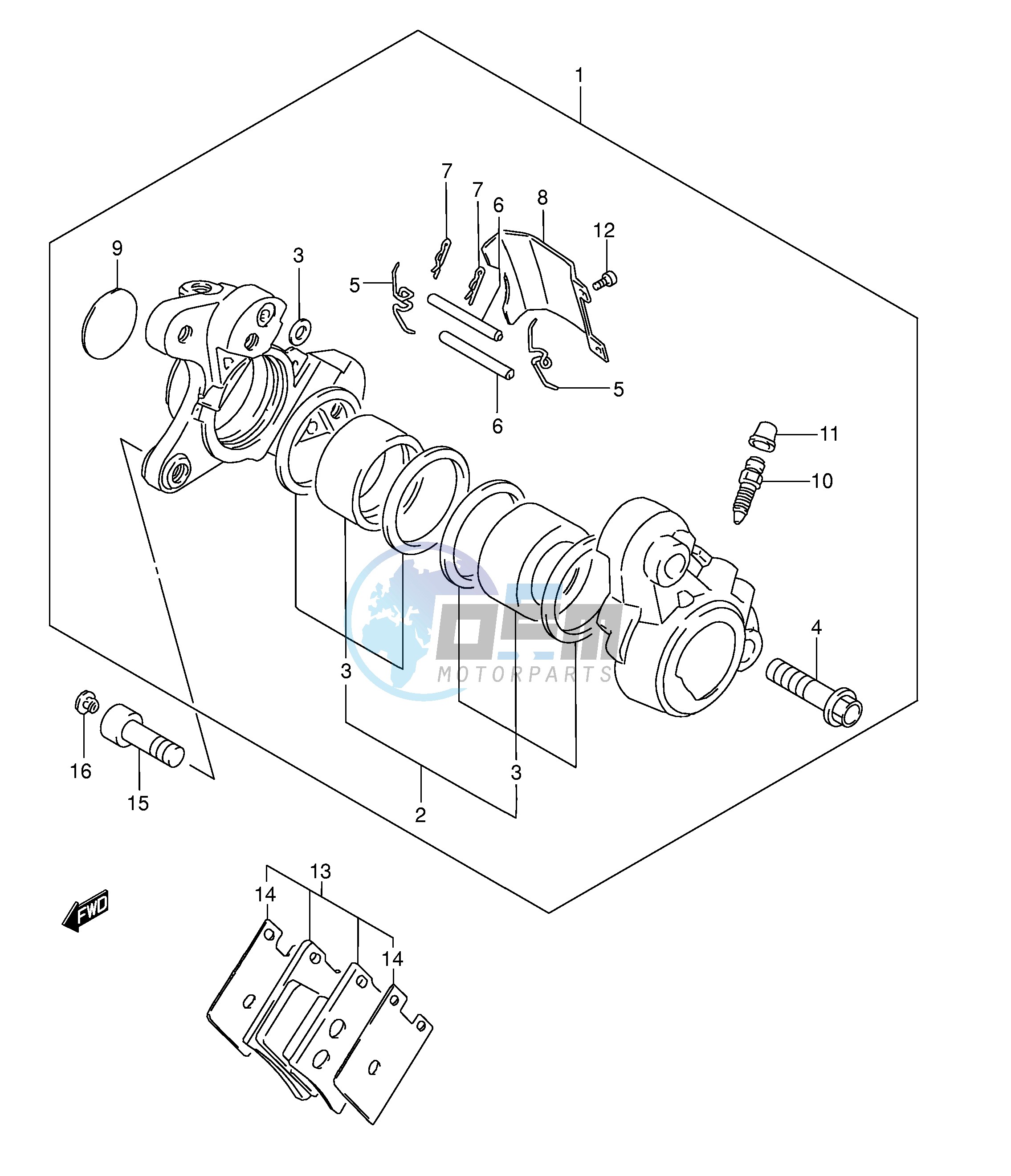 FRONT CALIPER