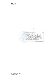 LT-F400 (P17) drawing GASKET SET