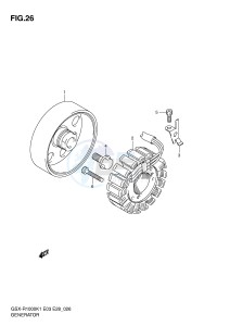 GSX-R1000 (E3-E28) drawing GENERATOR