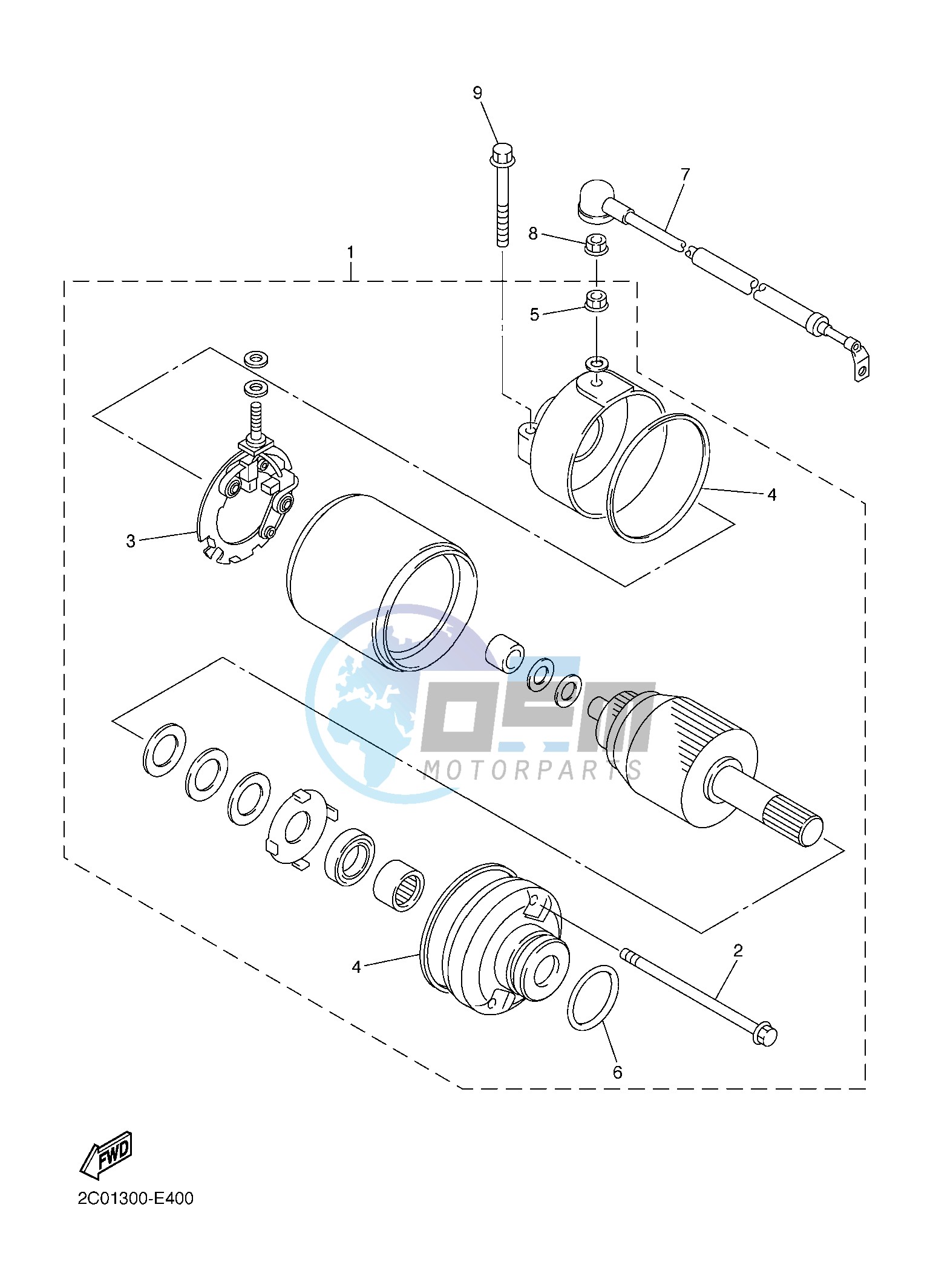 STARTING MOTOR