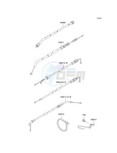 EX 250 F [NINJA 250R] (F15-F19) [NINJA 250R] drawing CABLES