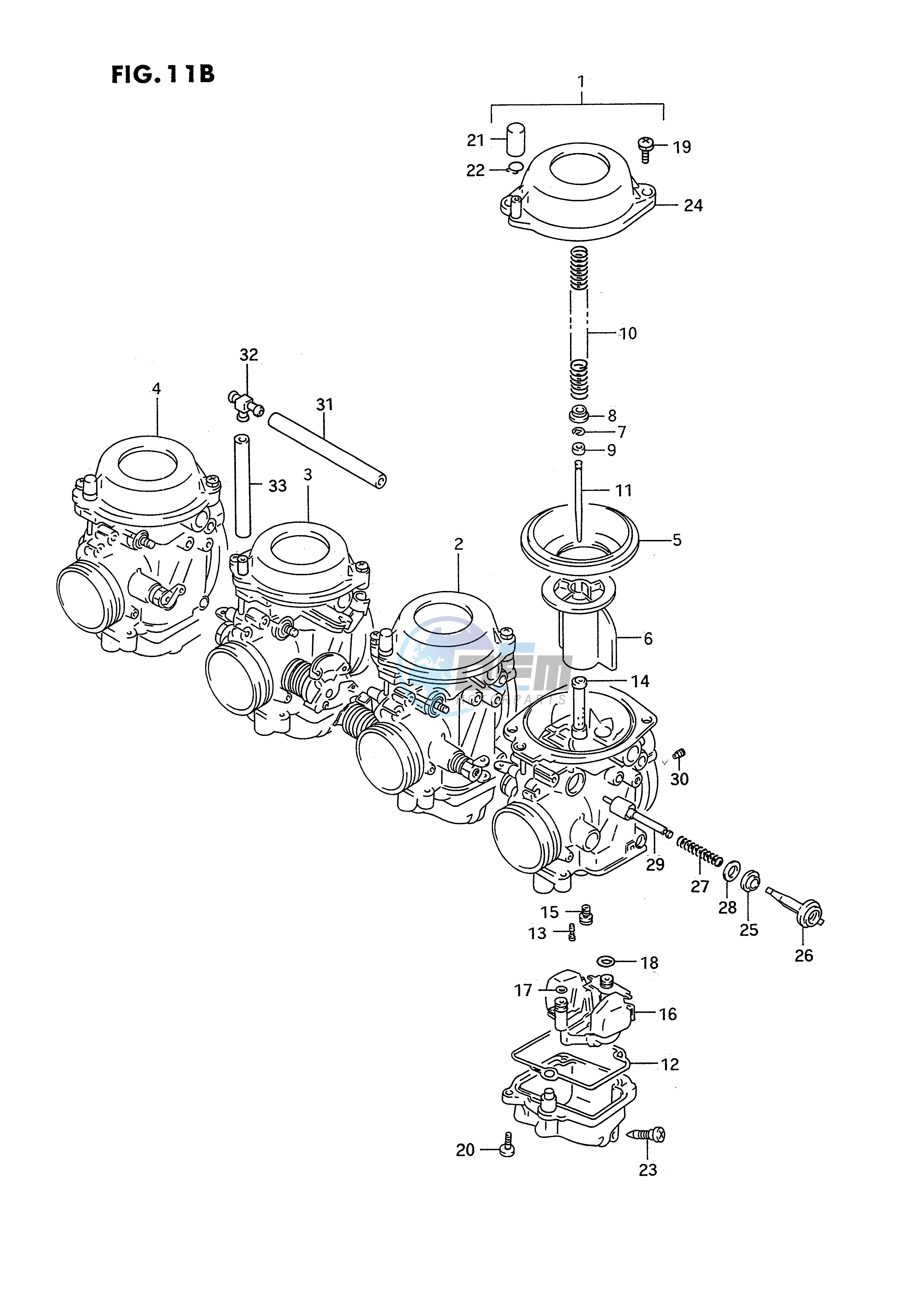 CARBURETOR (E18,E39)