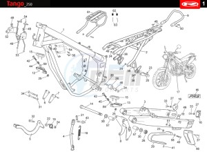 TANGO-250-GREY drawing CHASSIS