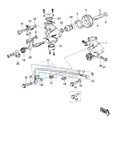 KE 100 A [KE100] (A9-A10) [KE100] drawing OIL PUMP