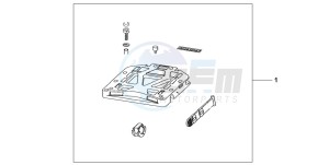 CBF600S drawing RR.CARRIER BASE