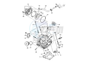 XG TRICKER 250 drawing CYLINDER HEAD