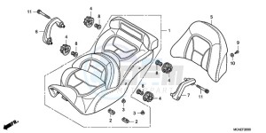 GL1800A SI - (SI) drawing SEAT