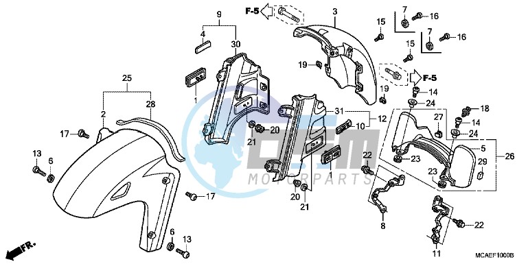 FRONT FENDER