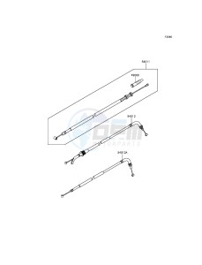 Z300 ABS ER300BGF XX (EU ME A(FRICA) drawing Cables