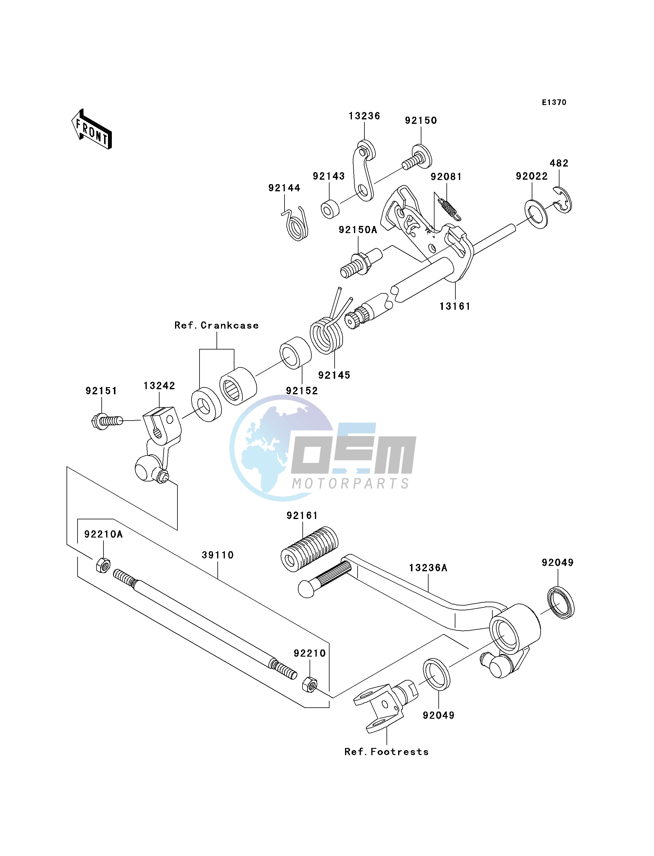 GEAR CHANGE MECHANISM