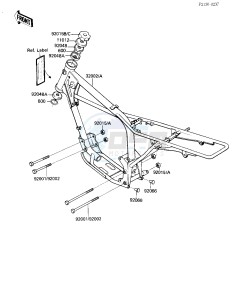 KD 80 M [KD80] (M3-M7) [KD80] drawing FRAME_FRAME FITTINGS