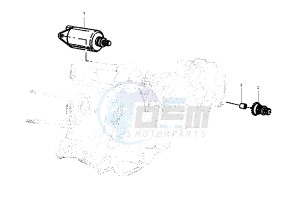 X9 EVOLUTION 125 drawing Starting motor