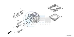 TRX420FEC drawing OIL PUMP