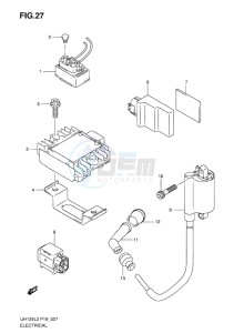 UH125ZE BURGMAN EU drawing ELECTRICAL