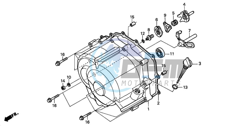 FRONT CRANKCASE COVER