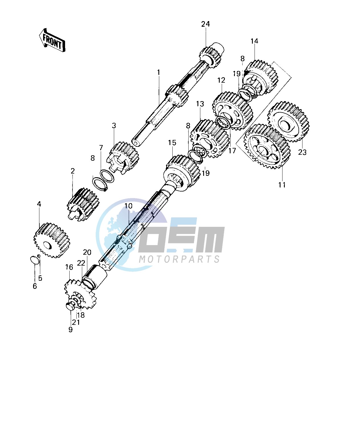 TRANSMISSION -- KM100-A6_A7- -