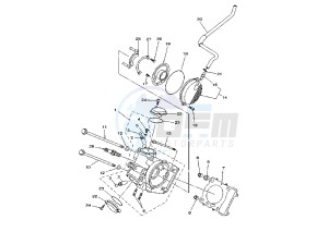 ATV 400 drawing CYLINDER HEAD