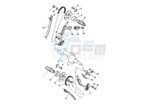 XV VIRAGO 125 drawing CAMSHAFT -CHAIN