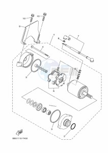 YFM450FWBD YFM45KPLK (BB5H) drawing STARTING MOTOR