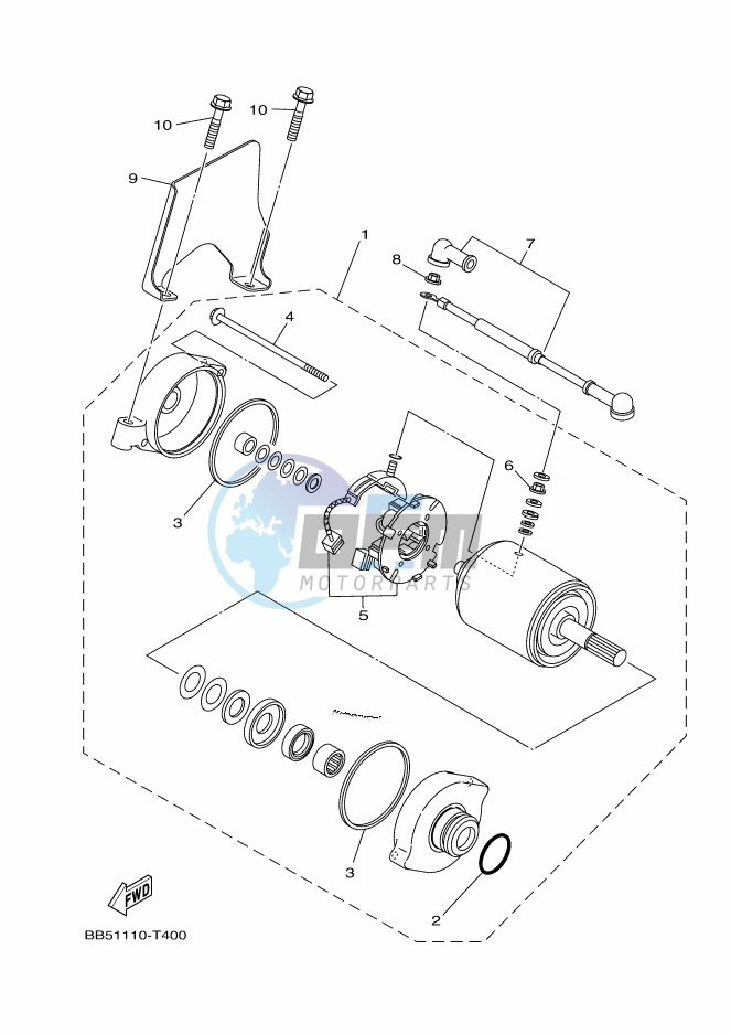 STARTING MOTOR