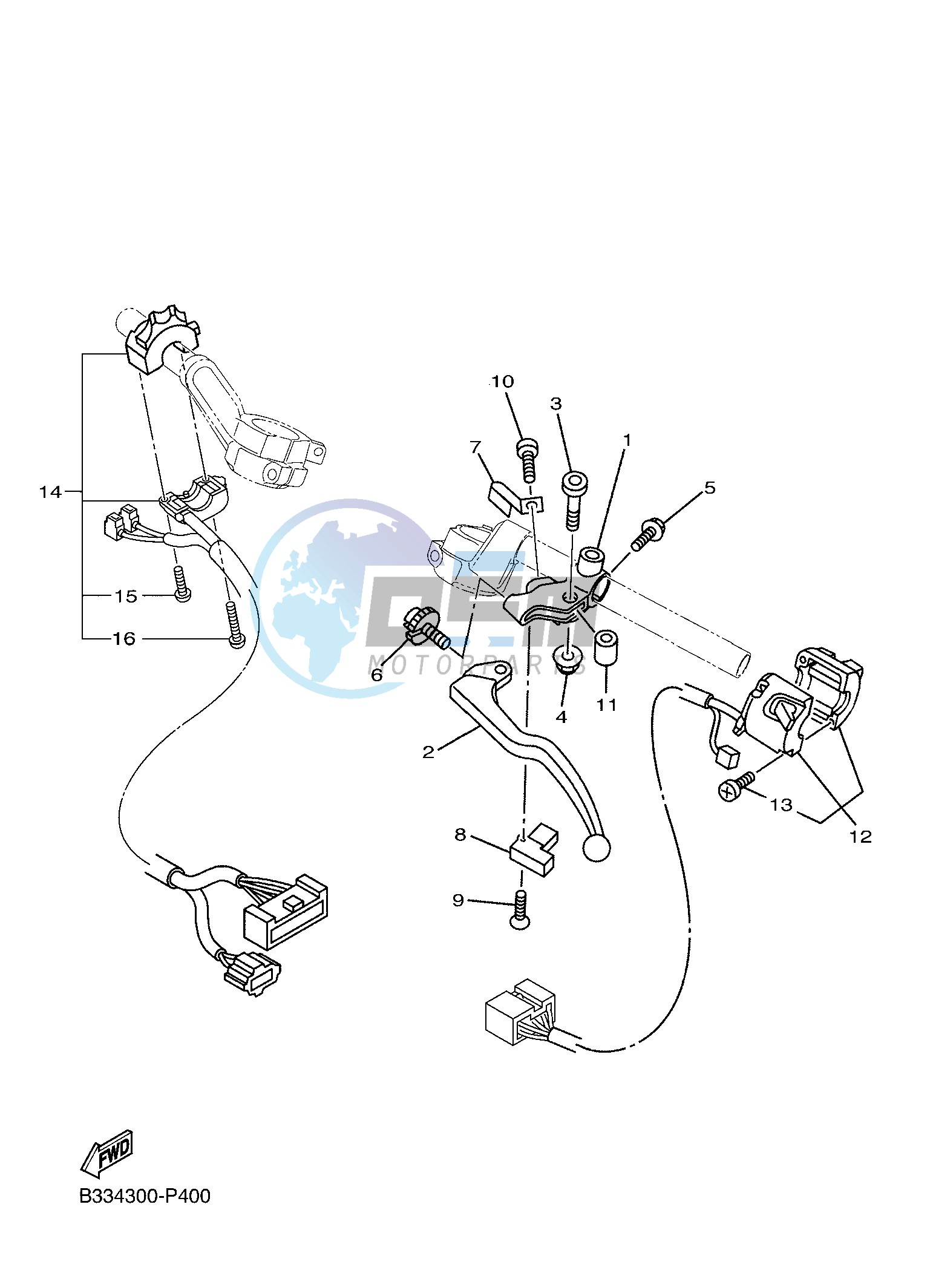 HANDLE SWITCH & LEVER