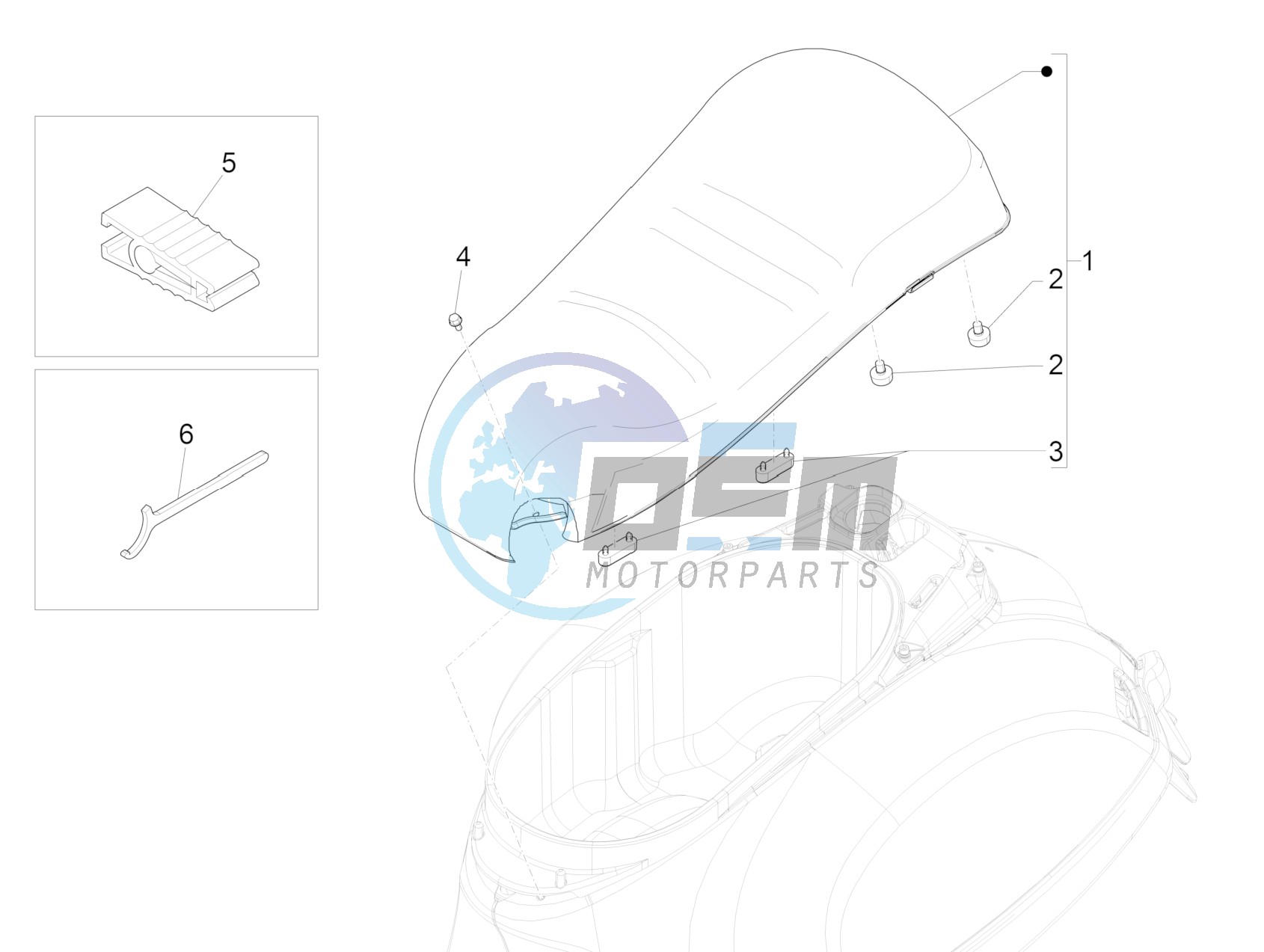 Saddle/seats