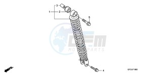 NVS502SH9 TU drawing REAR CUSHION