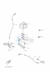 YZF125-A YZF-R125 (B5G1) drawing ELECTRICAL 3