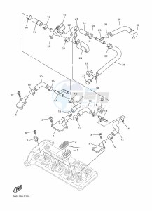 FJR1300-AE (B96S) drawing AIR INDUCTION SYSTEM