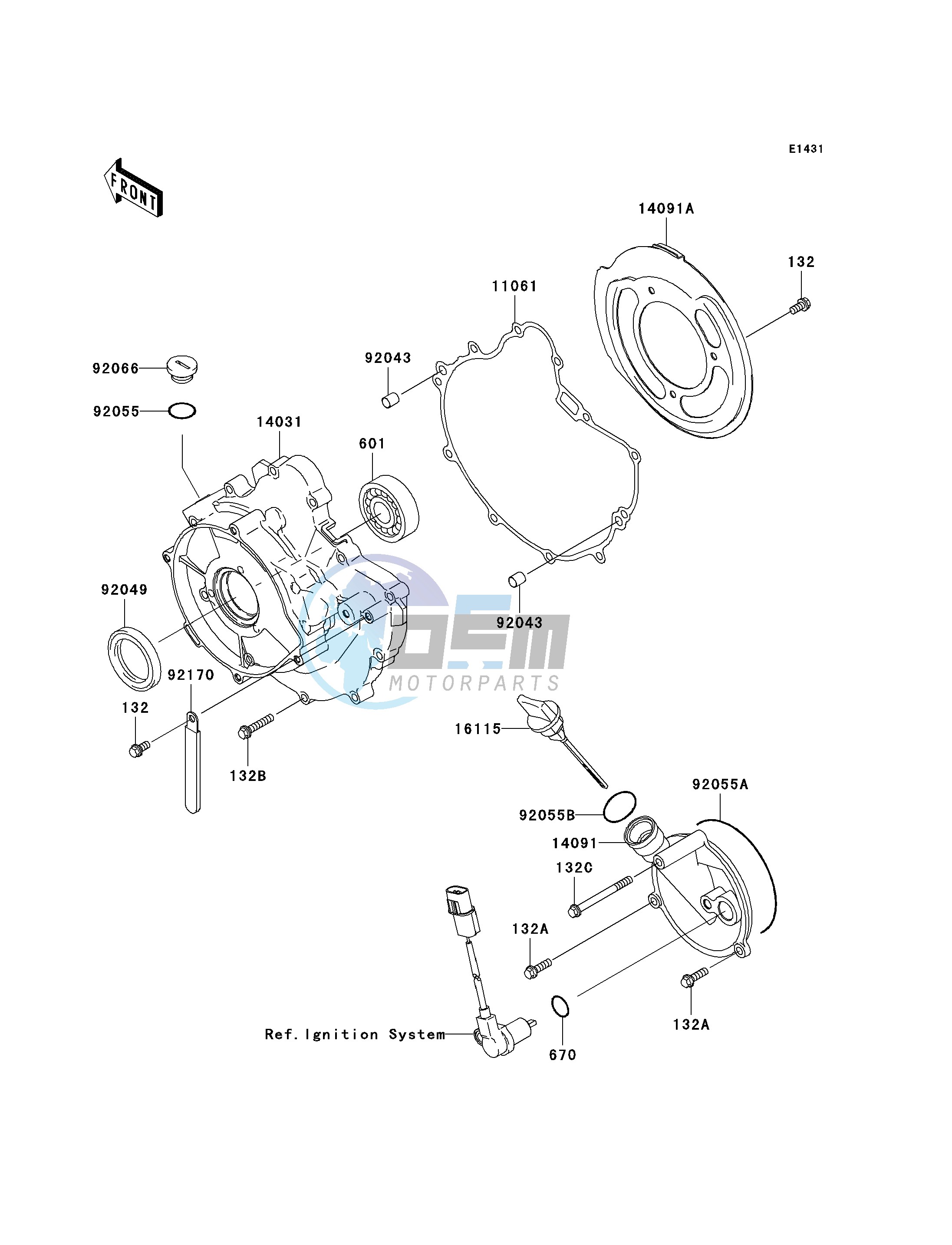 ENGINE COVER-- S- -