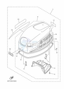 40XMHL drawing TOP-COWLING