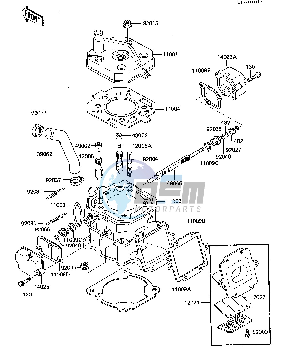 CYLINDER HEAD_CYLINDER_REED VALVE