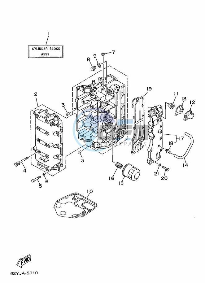 CYLINDER--CRANKCASE