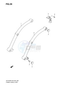 VS1400 (E3-E28) INTRUDER drawing FRAME HANDLE GRIP