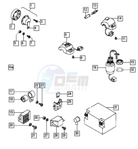 STREETMATE_25-45kmh_K8-L0 50 K8-L0 drawing Electrical equipment