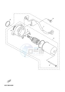 YN50F NEO'S 4 (2ACF 2ACF) drawing STARTING MOTOR