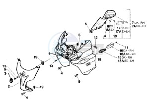 X9 EVOLUTION 250 drawing Front Shield