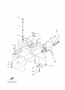 F60CETL drawing LOWER-CASING-x-DRIVE-2