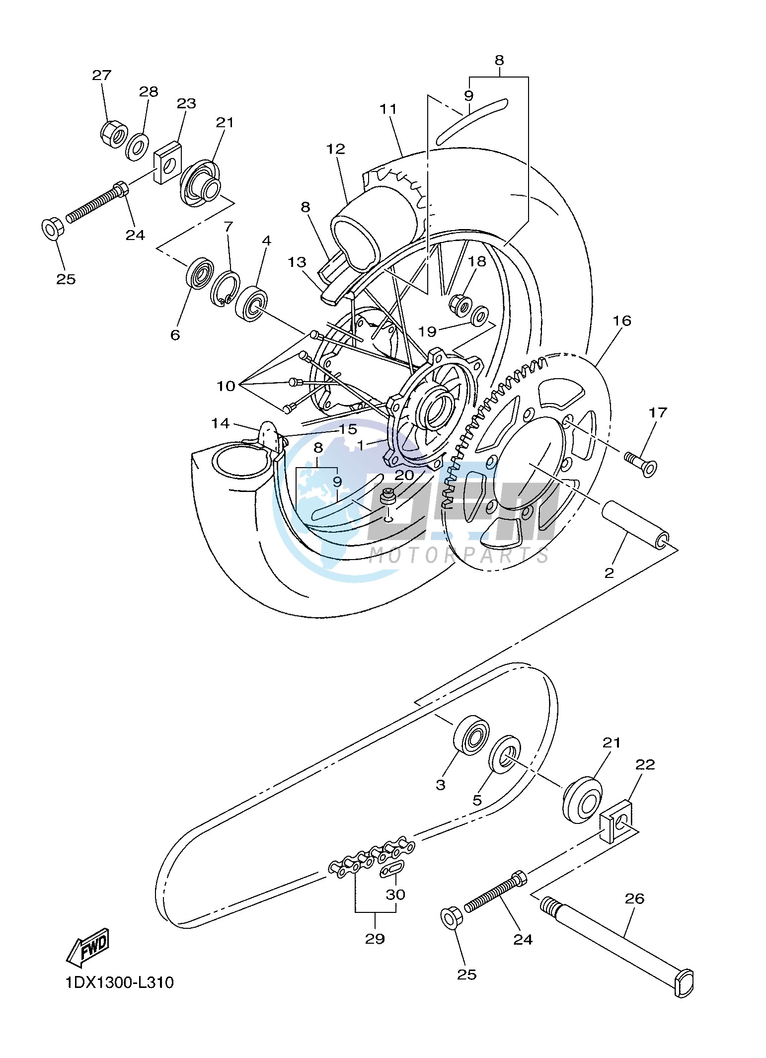 REAR WHEEL