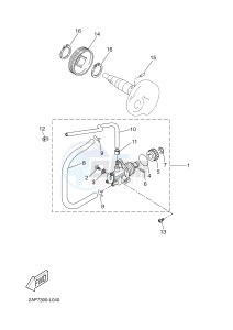 YN50 NEO'S (2APB) drawing OIL PUMP