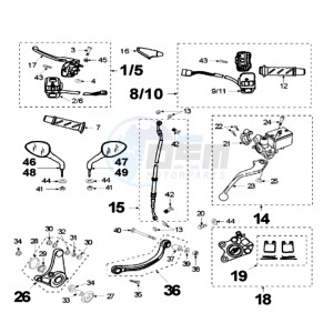 FIGHT EP drawing BRAKE CALIPER * AJP*