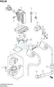 VL800 (E3-E28) VOLUSIA drawing ELECTRICAL (MODEL K6 K7 K8)