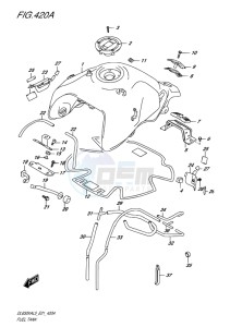 DL650X ABS V-STROM EU drawing FUEL TANK