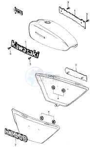 KZ 440 B (B1) drawing LABELS -- 80 B1- -