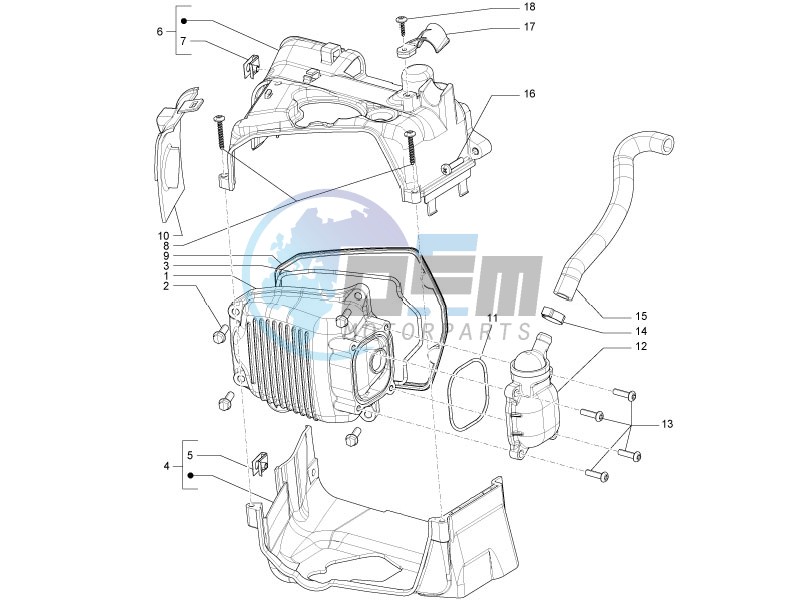 Cylinder head cover