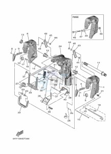 F20GWHL drawing FRONT-FAIRING-BRACKET