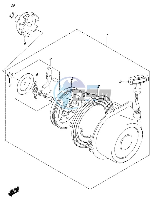 OPTIONAL (RECOIL STARTER)