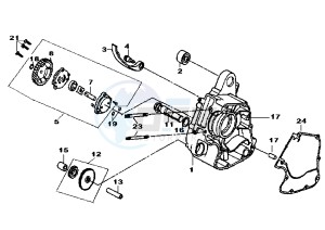 SUPER DUKE - 150 cc drawing OIL PUMP