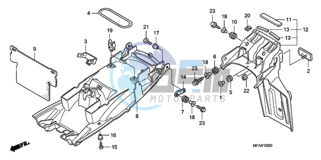 REAR FENDER