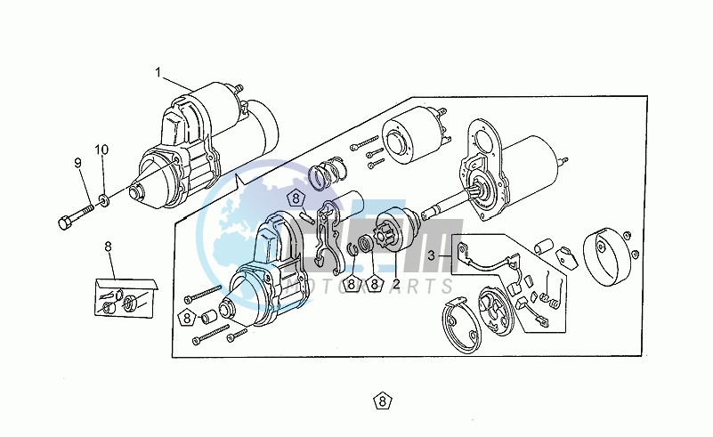 Starter motor